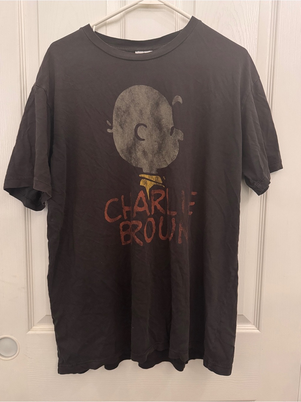 Junk Food Clothing Black Charlie Brown Graphic Tee